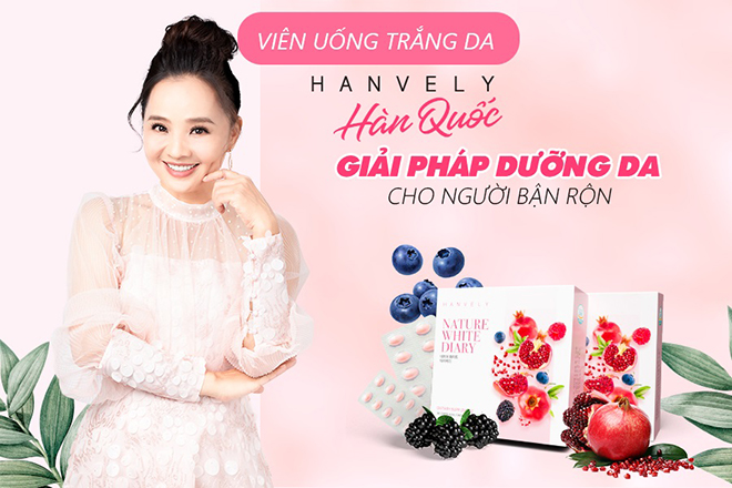 Uong vien Hanvely dep da - Viên uống trắng da Hanvely uống trong bao lâu để duy trì hiệu quả?