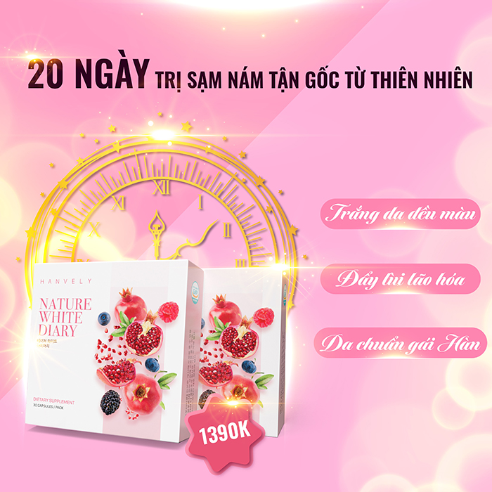 Viên uống trắng da Hanvely uống trong bao lâu để duy trì hiệu quả? Vien uong trang da Hanvely nen uong trong bao lau - Viên uống trắng da Hanvely uống trong bao lâu để duy trì hiệu quả?