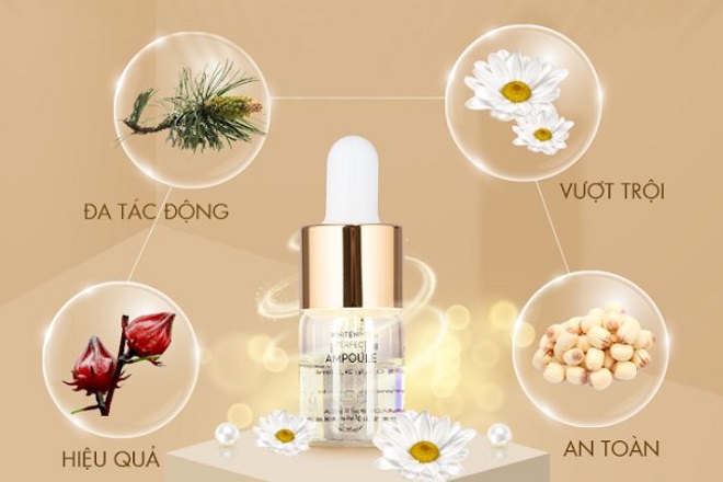 cong dung cua serum dac tri nam ampoule hanvely - Serum trị nám Hanvely của Hàn Quốc có tốt không – Review chi tiết