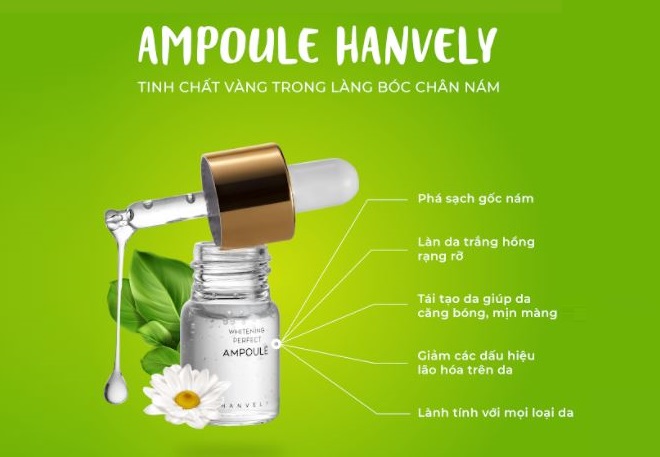 serum trị nám hanvely