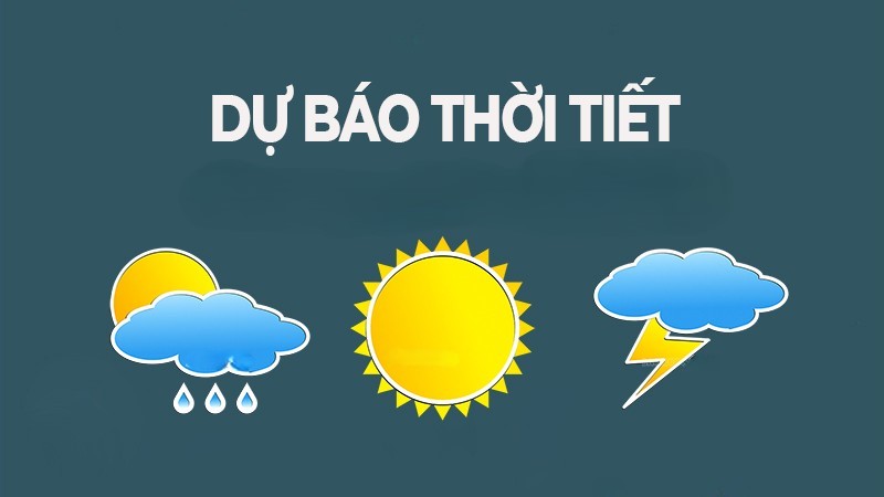 du bao thoi tiet - Dự báo thời tiết 14/4: Nắng nóng gay gắt trên diện rộng trước khi đón mưa dông